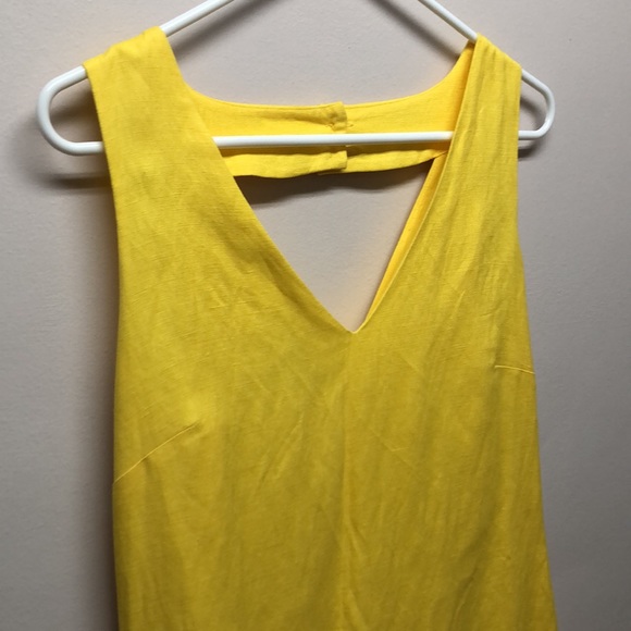 Banana Republic Dresses Banana Republic Yellow Dress Poshmark